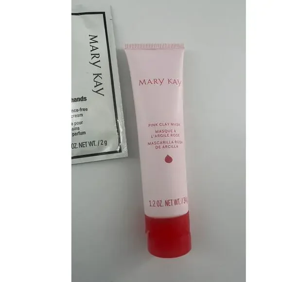 Lot of Mary Kay Lotion Satin Hands Pink Clay Mask Bodycare Packets New - Picture 6 of 8